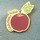 Enamel Apple Pin - View 1
