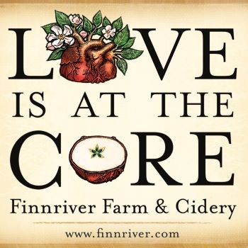 Love is at the Core Sticker